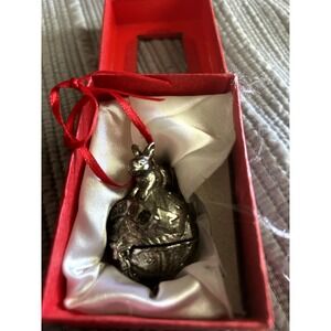 Arthur Court 2000 Bunny Treasure Christmas Ornament in Original Box